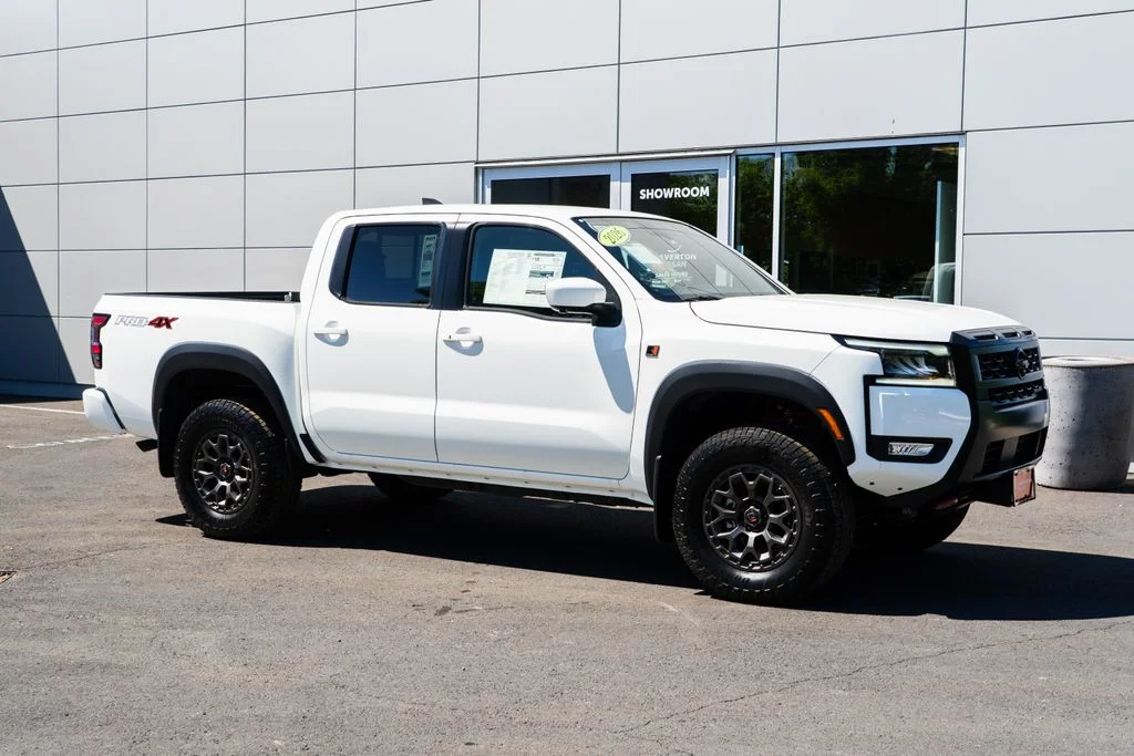 New 2026 Glacier White Nissan Crew Cab PRO-4X® R by Roush® image 1