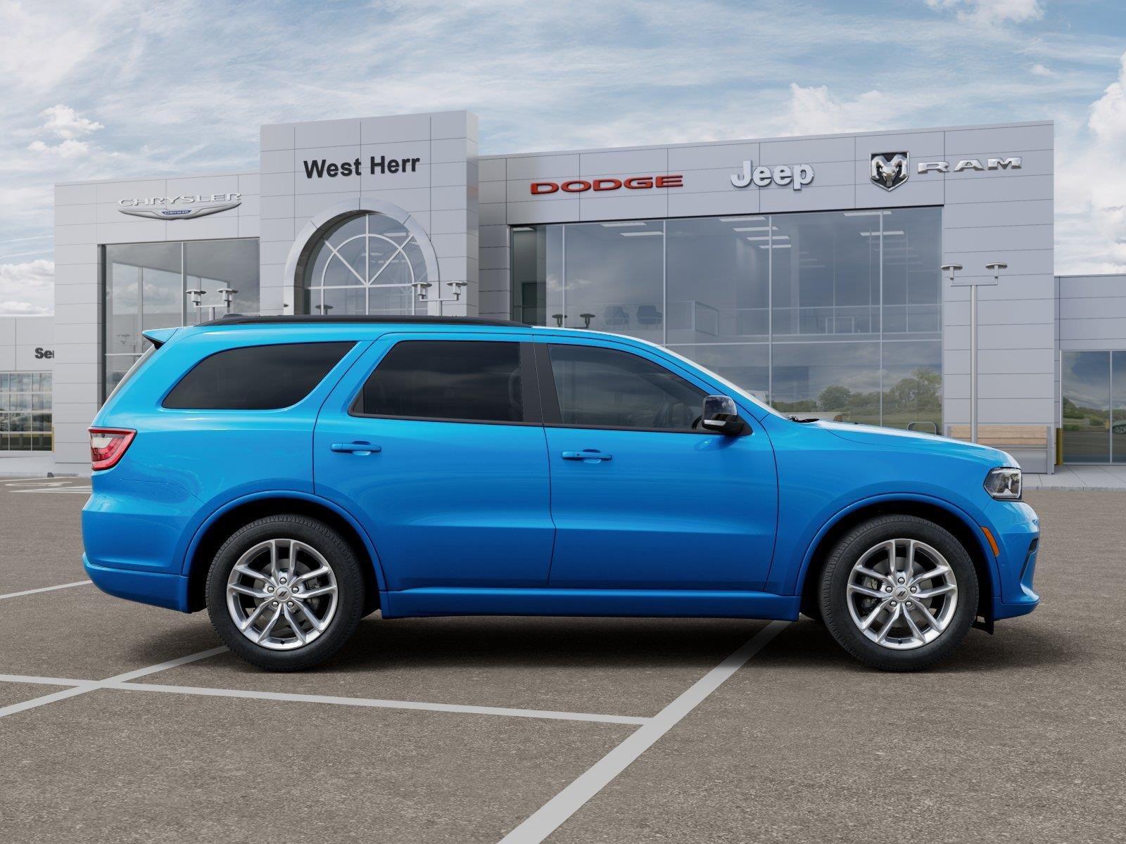 New 2026 B5 Blue Exterior Paint Dodge DURANGO GT PLUS AWD image 21