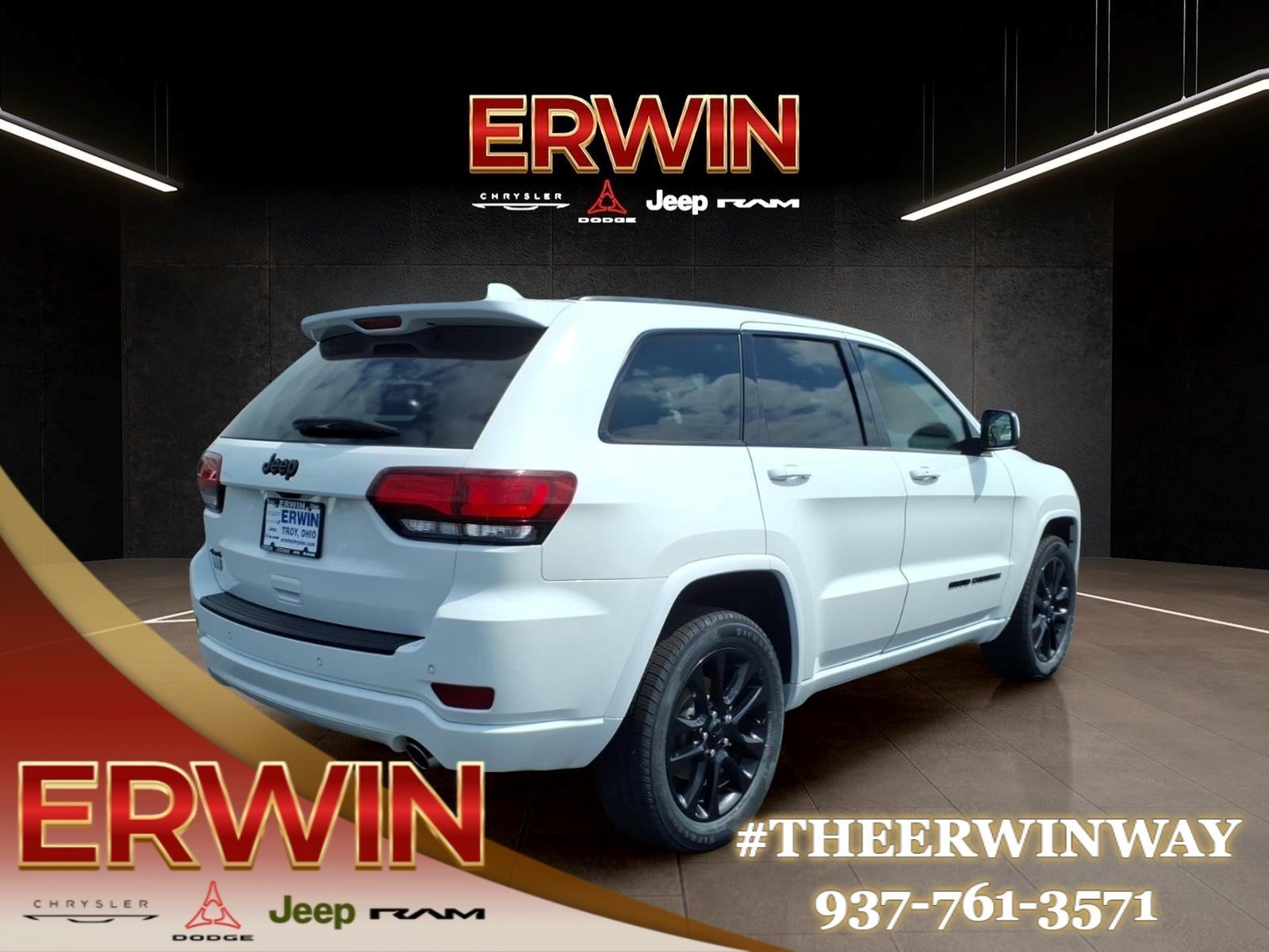 Used 2020 Bright White Clear Coat Jeep Altitude image 7