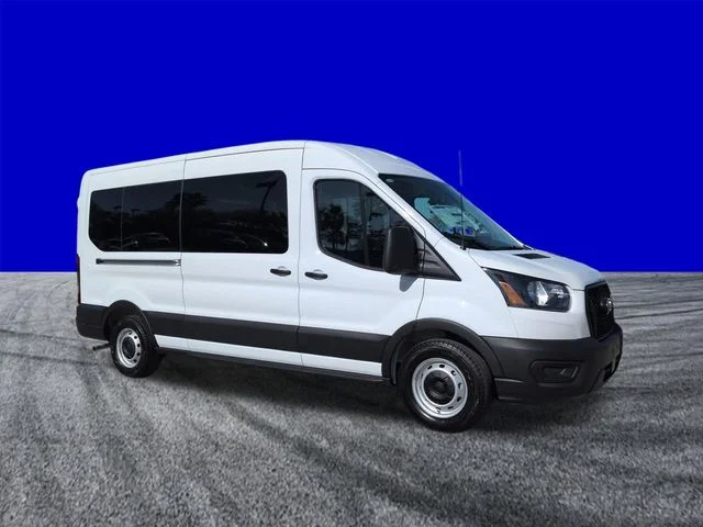 New 2026 Oxford White Ford Passenger Van XL image 2