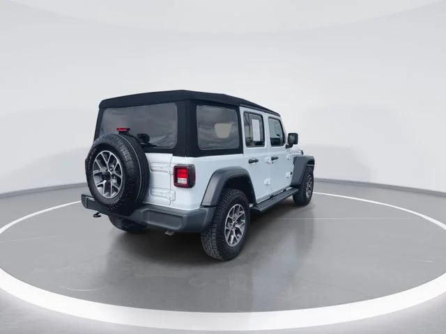 Used 2024 White Jeep Sport S image 8