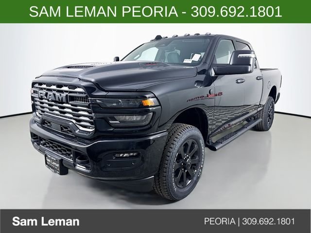 New 2026 Diamond Black Crystal Pearl-Coat Exterior Paint RAM Tradesman image 3