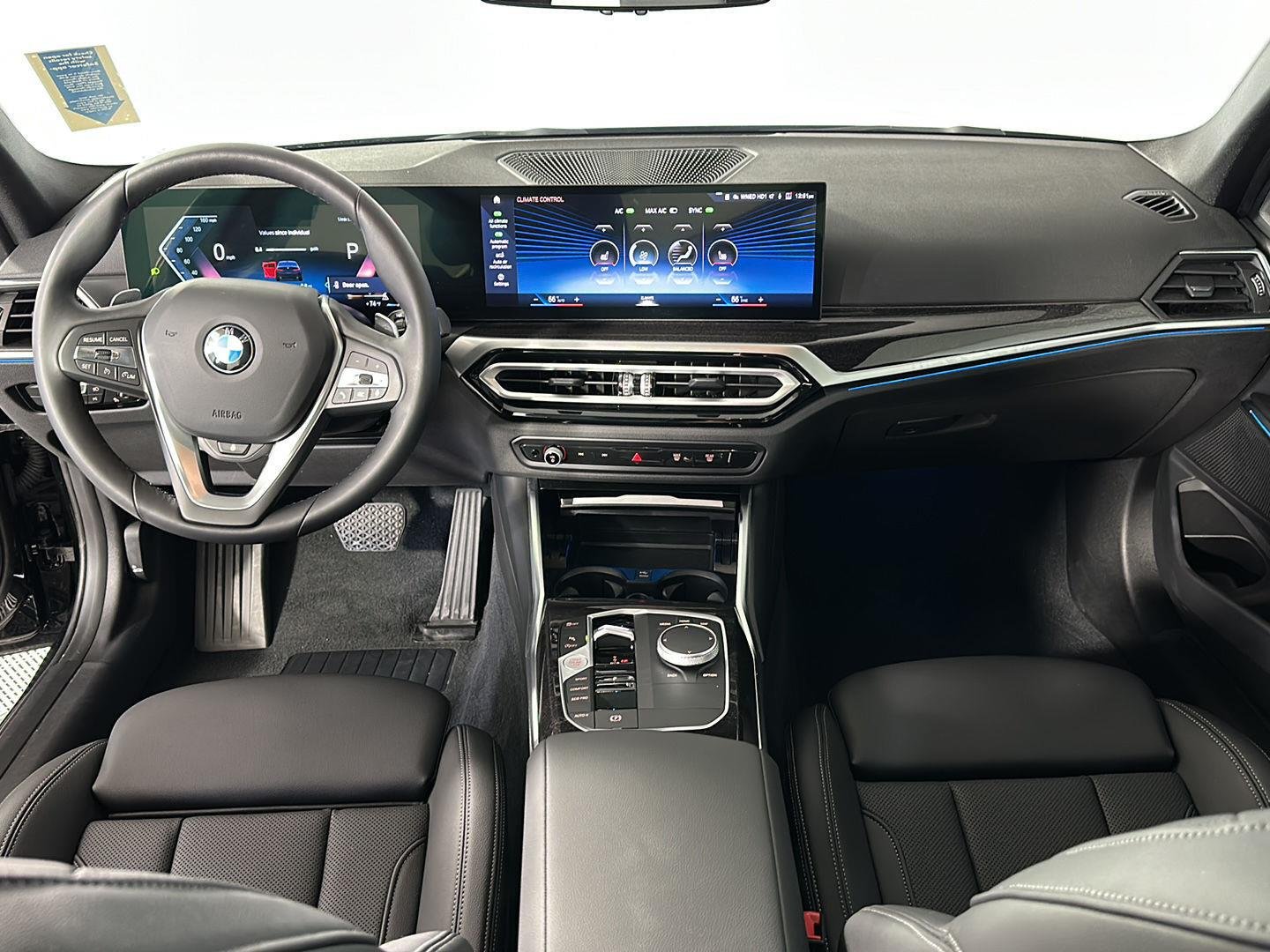 Certified Used 2023 Jet Black BMW 330i xDrive image 2