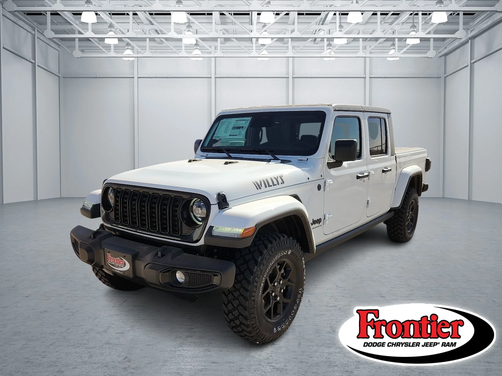 New 2026 Bright White Clear-Coat  Paint Jeep WILLYS 4X4 image 1
