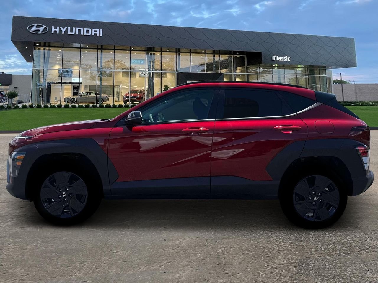 New 2026 Ultimate Red Metallic Hyundai SEL Sport image 3