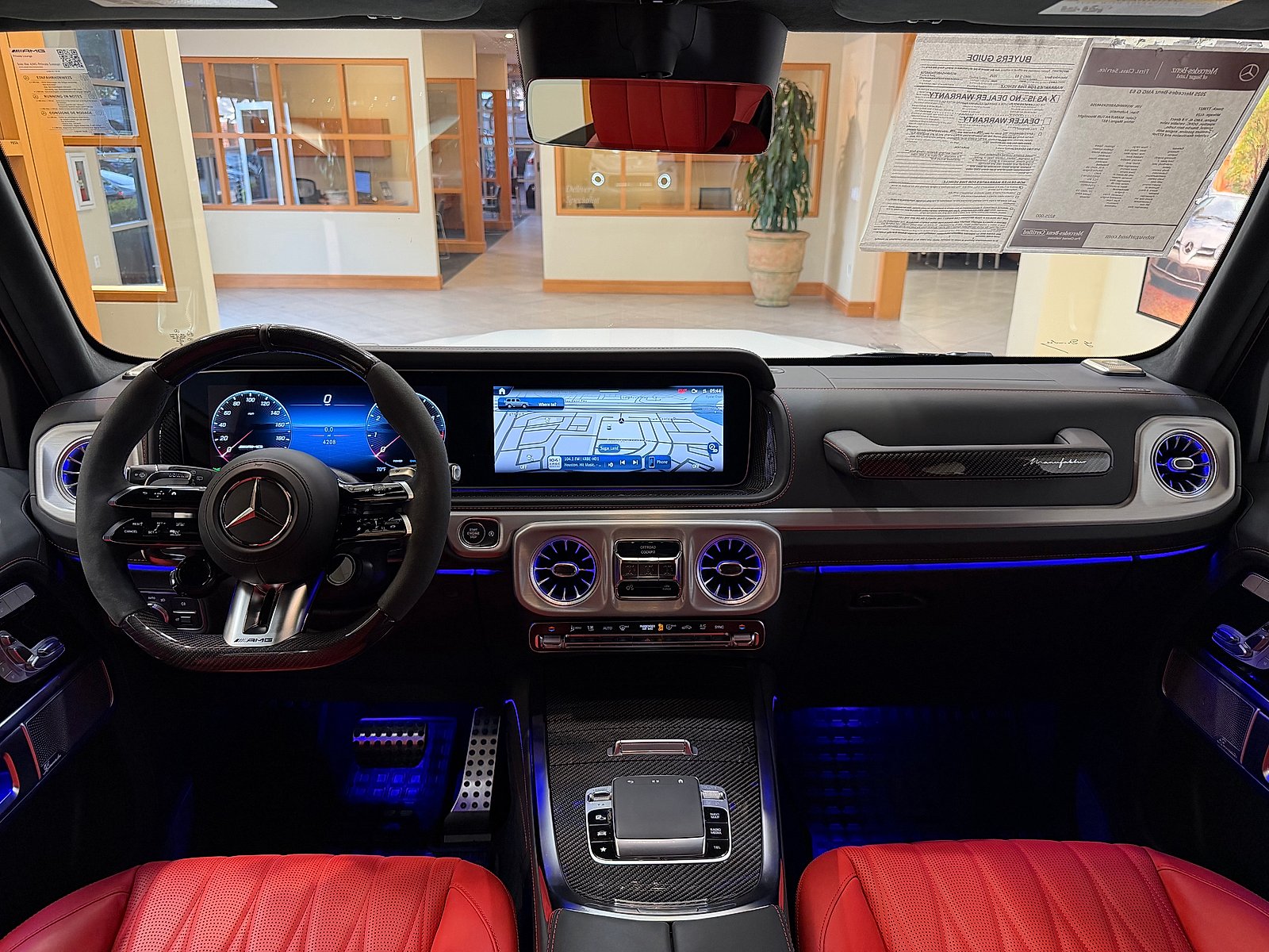 Certified Used 2025 MANUFAKTUR Moonlight White Magno Mercedes-Benz  image 13