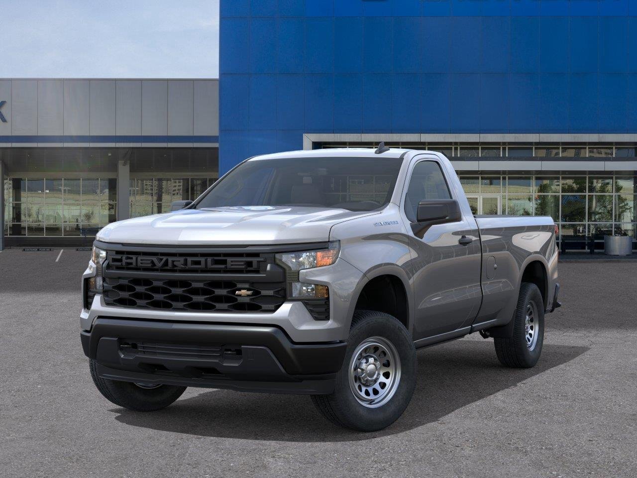 New 2026 Sterling Gray Metallic Chevrolet WT image 6