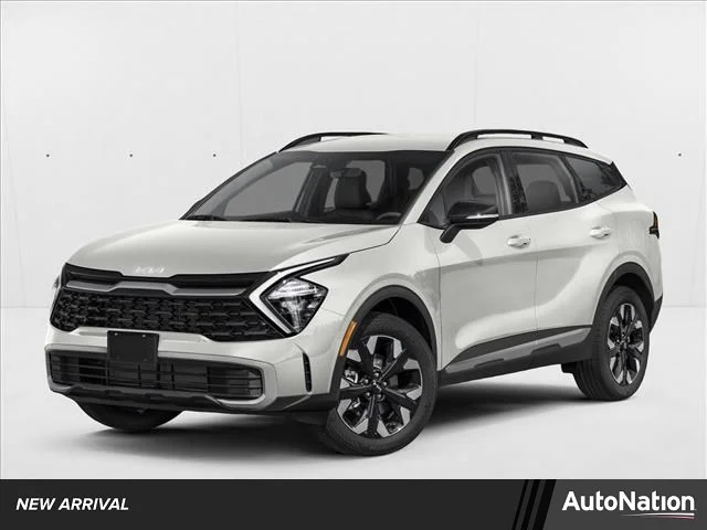 Used 2023 Glacial White Pearl Kia X-Line image 1