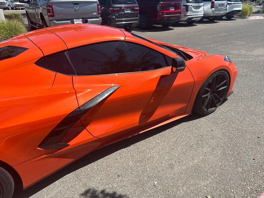 Used 2020 Orange Chevrolet Stingray image 20