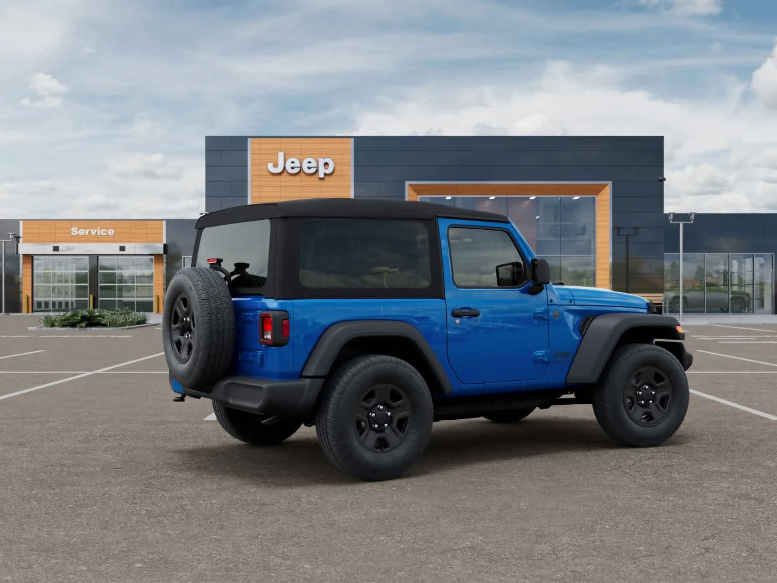 New 2026 Hydro Blue Pearlcoat Jeep Sport image 4
