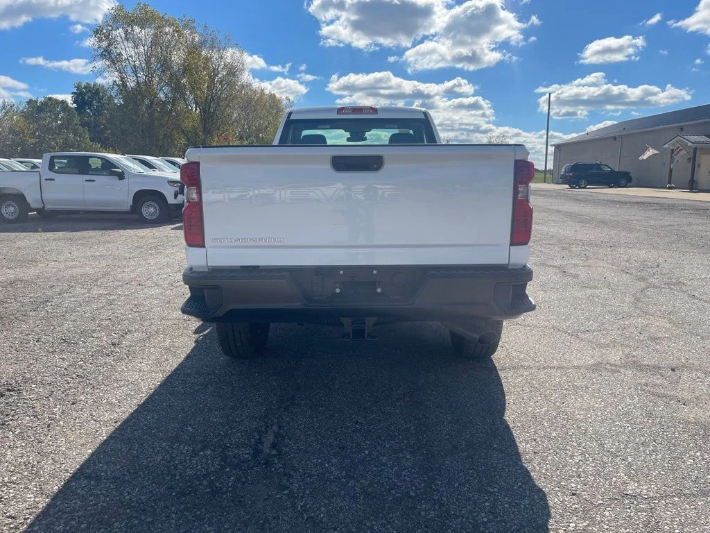 New 2026 White Chevrolet Work Truck image 4