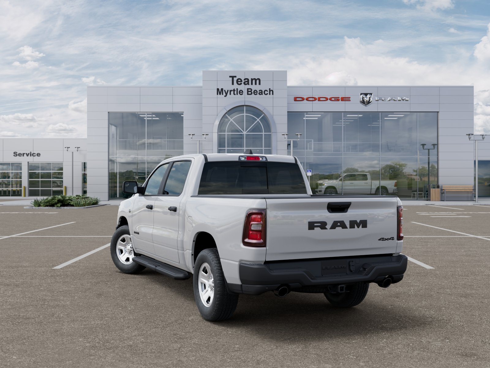 New 2026 Bright White Clear-Coat Exterior Paint RAM Tradesman image 30