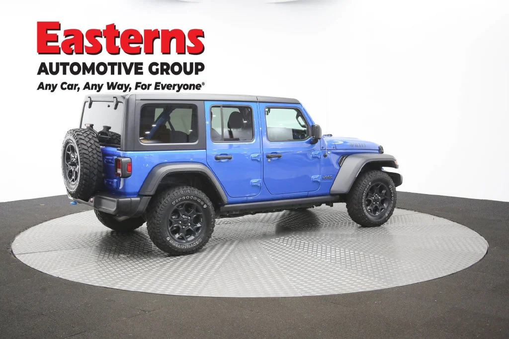 Used 2023 Blue Jeep Willys 4xe image 38