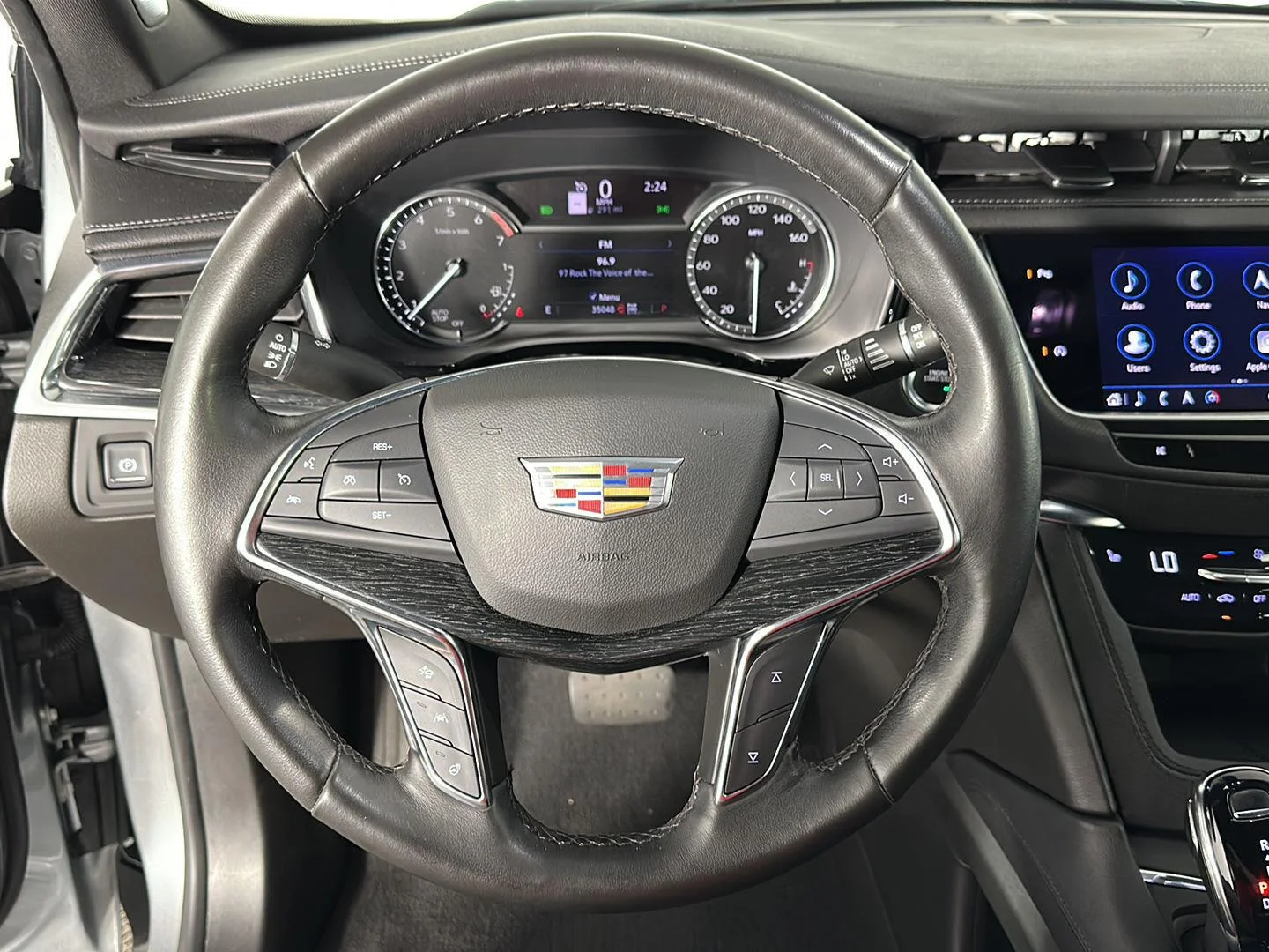 Used 2023 Argent Silver Metallic Cadillac AWD Premium Luxury image 22