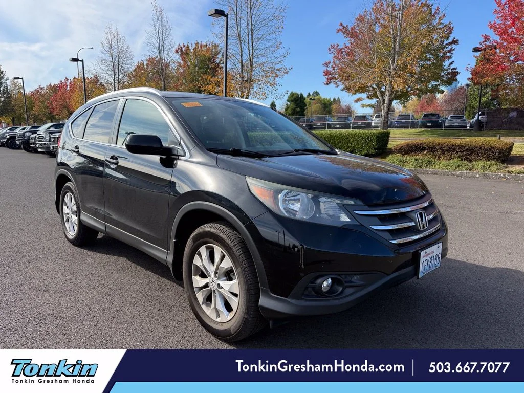 Used 2014 Crystal Black Pearl Honda EX image 1