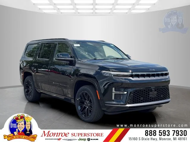 New 2026 High Gloss Black Exterior Paint Jeep Grand Wagoneer image 1