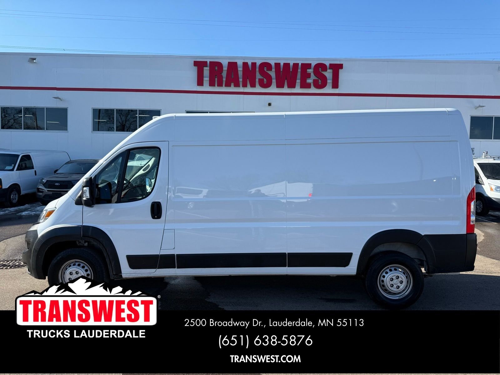 Used 2025 RAM ProMaster Cargo Van Base with VIN 3C6LRVDG6SE504688 for sale in Minneapolis, Minnesota