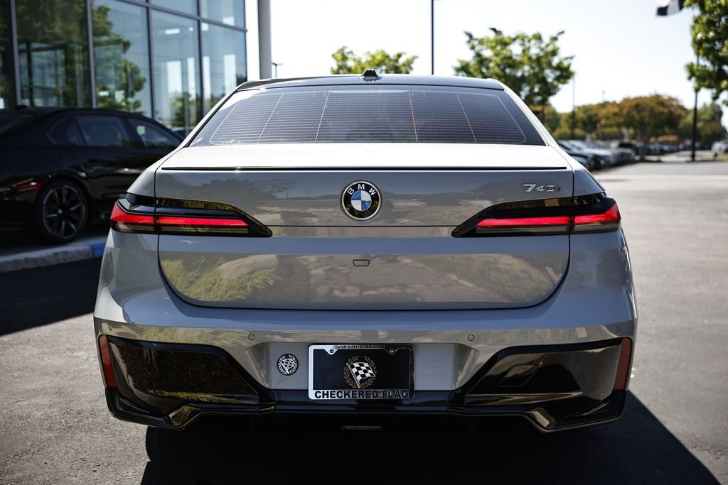 Used 2023 Brooklyn Gray Metallic BMW 740i image 8