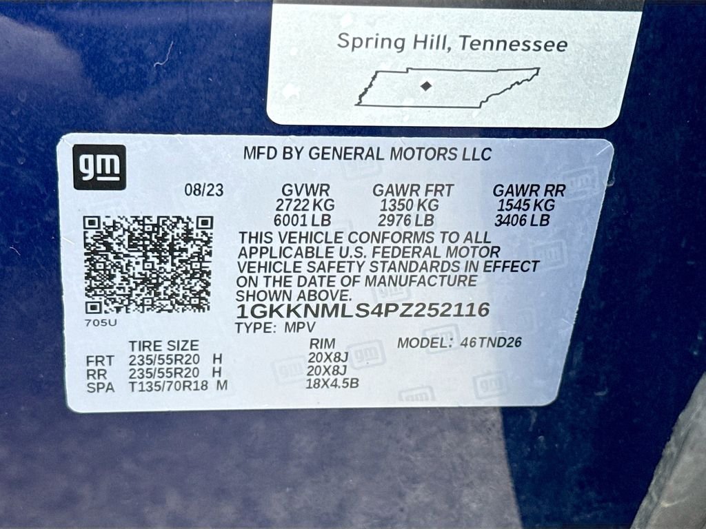 Used 2023 Ultra Blue Metallic GMC SLT image 34