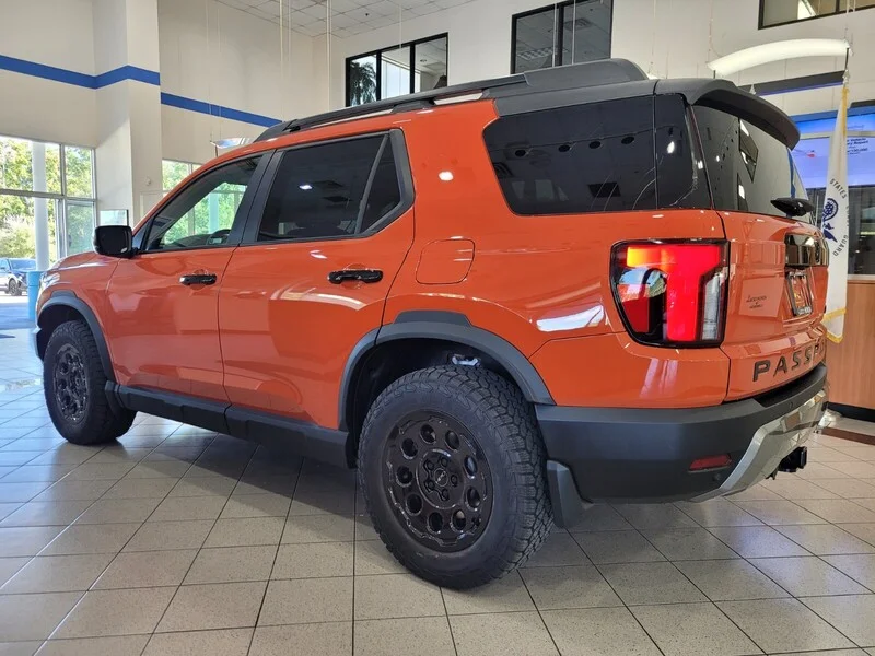New 2026 Sunset Orange Honda TRAILSPORT BLACKOUT AWD image 6