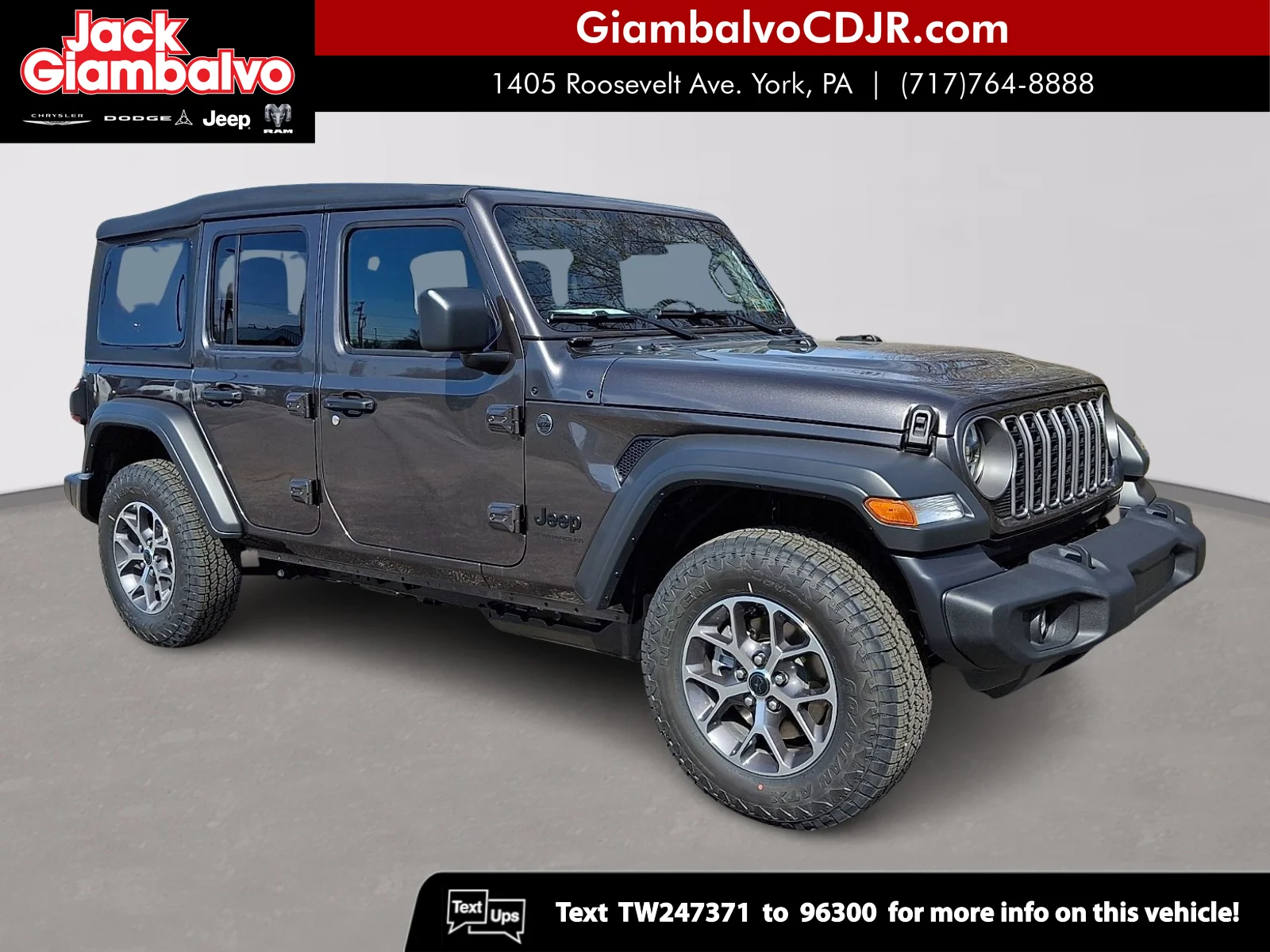 2026 Jeep Wrangler Sport S's photo