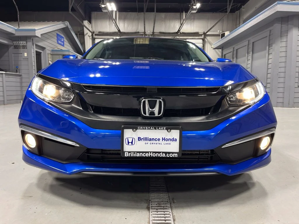 Certified Used 2020 Aegean Blue Metallic Honda EX-L image 2