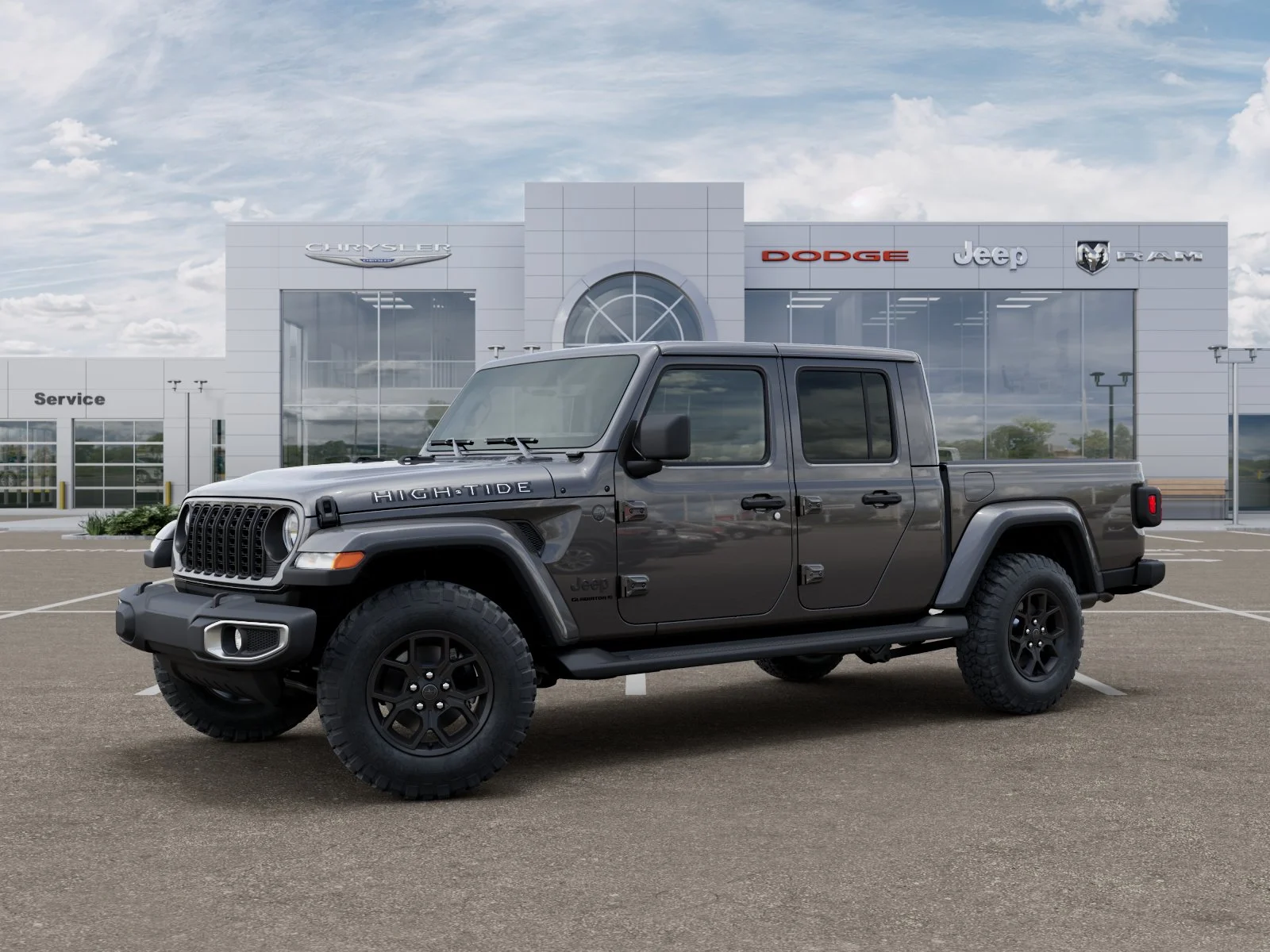 New 2025 Granite Crystal Metallic Clear-Coat Exterior Paint Jeep High Tide image 23