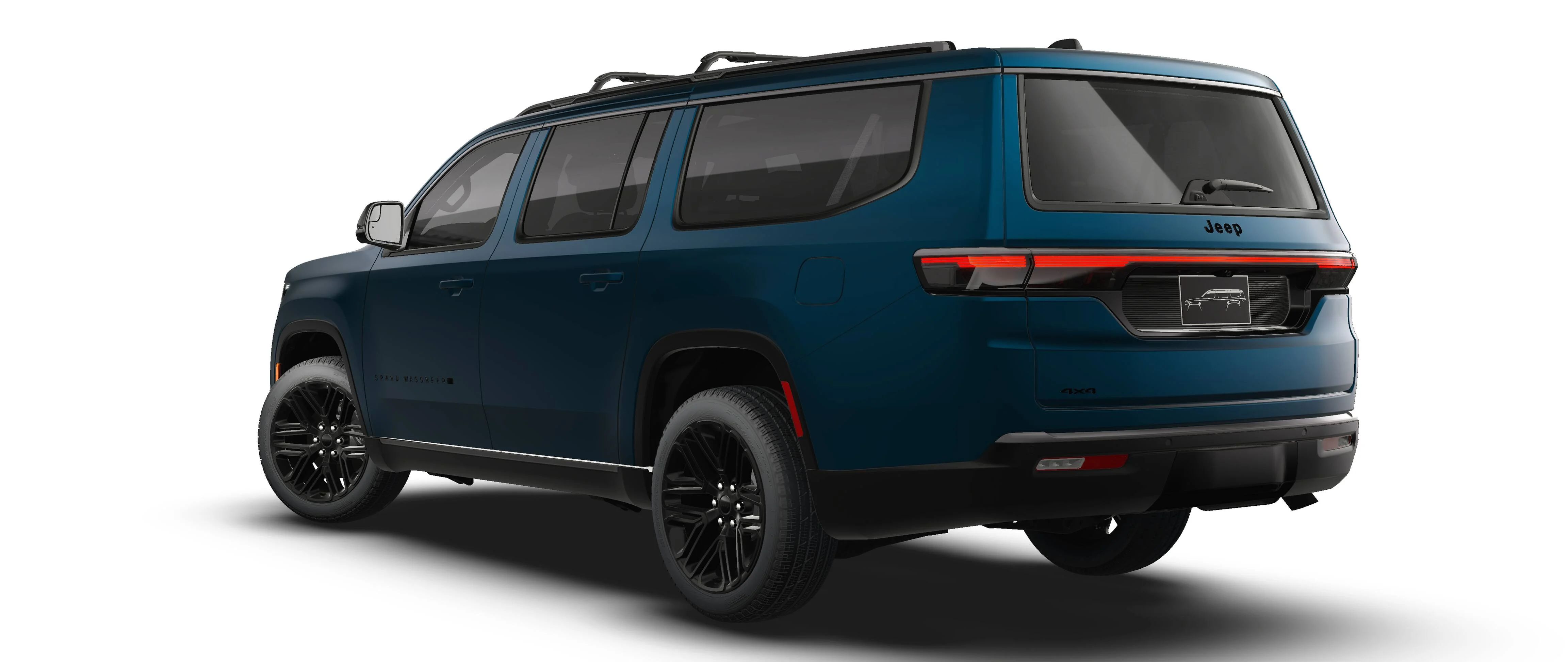 New 2026 Fathom Blue Pearl-Coat Exterior Paint (Late Availability) Jeep Grand Wagoneer image 2