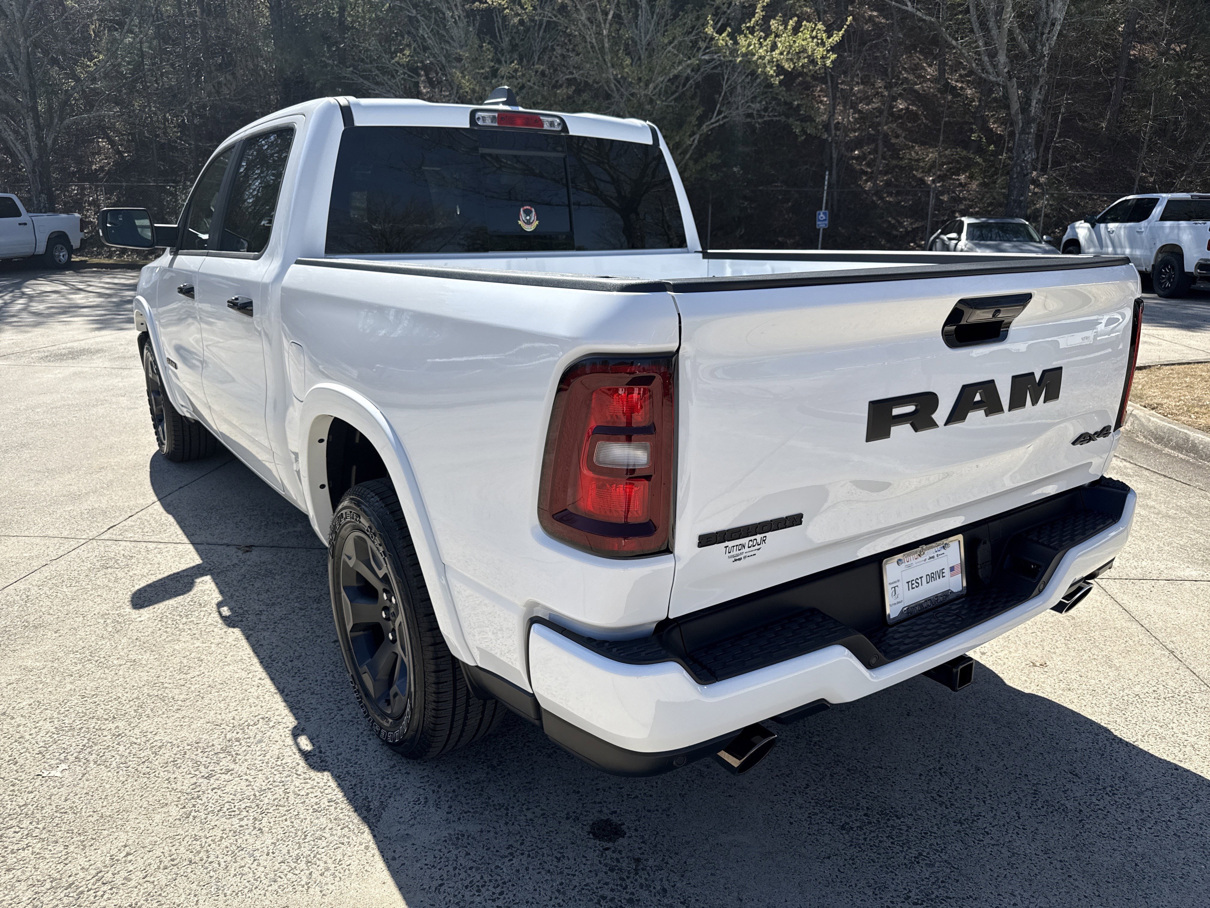 New 2026 Bright White Clearcoat RAM Big Horn image 5