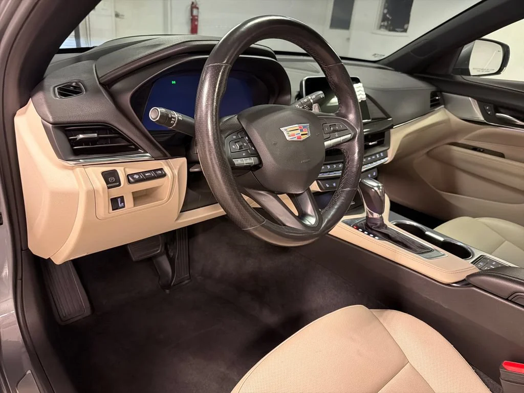 Used 2021 SATIN STEEL METALLIC Cadillac Premium Luxury image 24