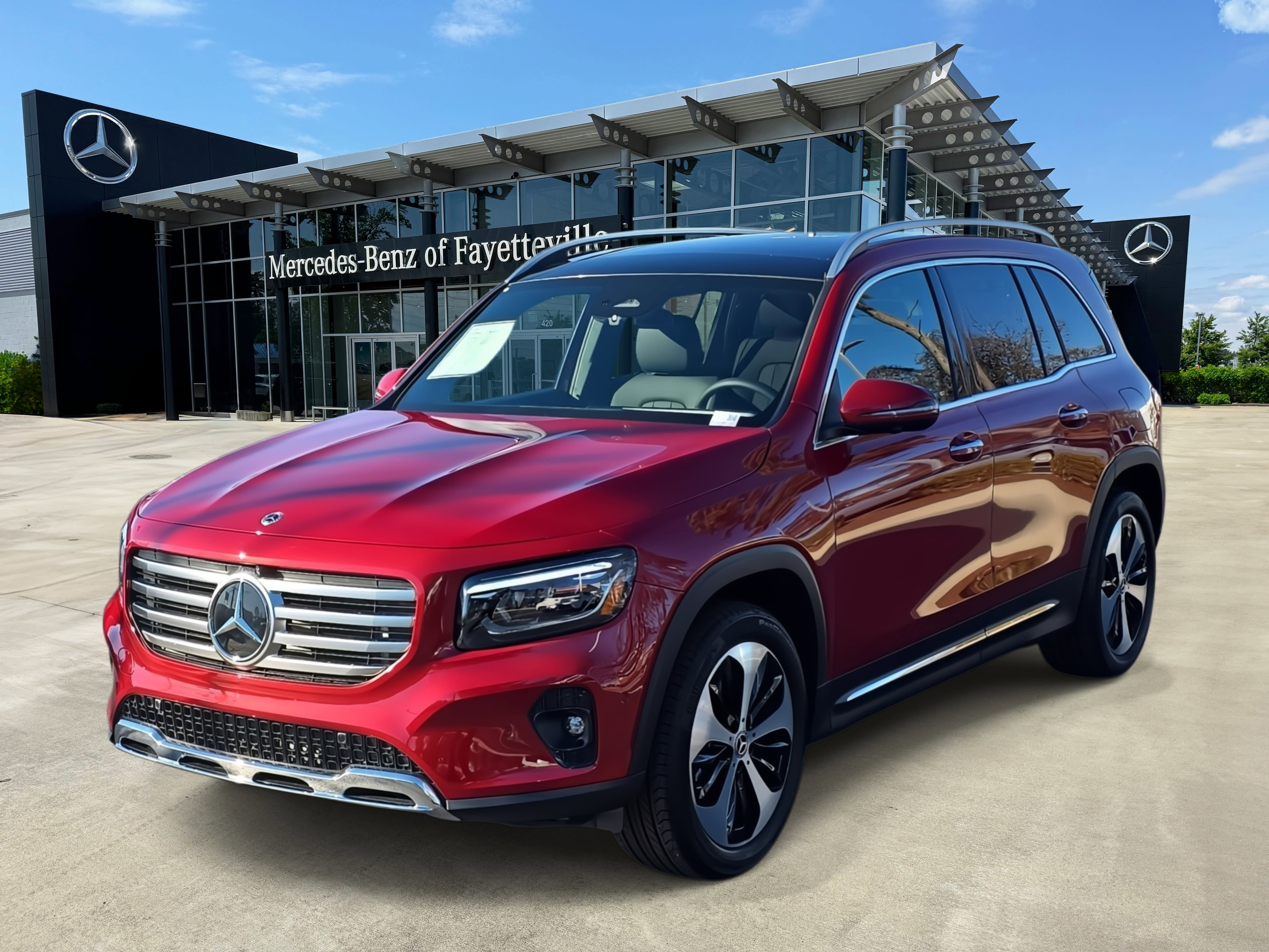 New 2026 MANUFAKTUR Patagonia Red Metallic Mercedes-Benz GLB250 image 1
