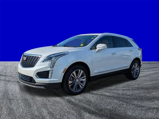 Certified Used 2025 Crystal White Cadillac Premium Luxury image 8