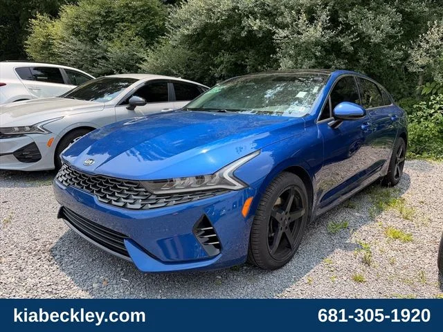 Used 2021 Blue Kia EX image 2