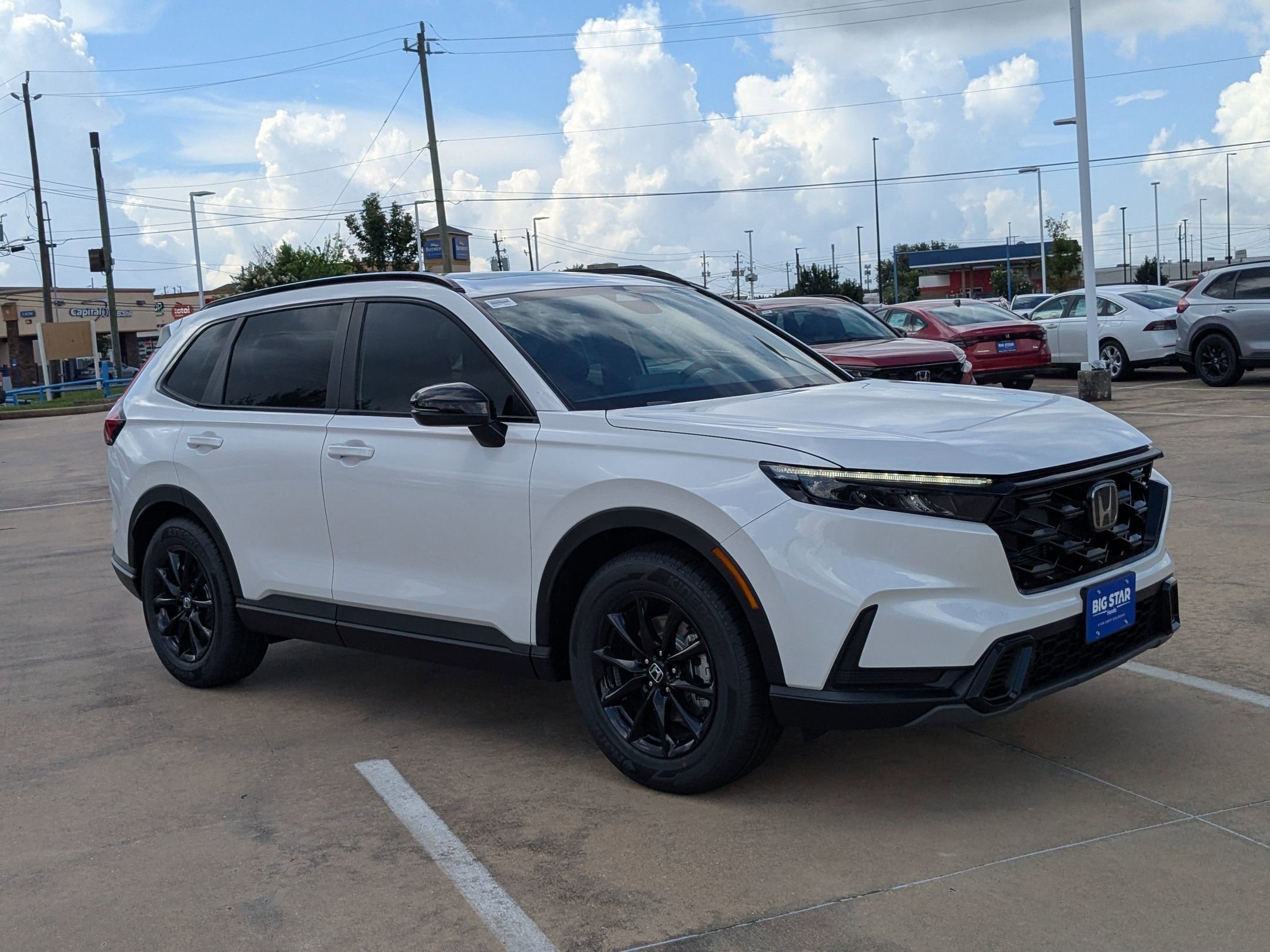 New 2026 Platinum White Pearl Honda Sport image 2