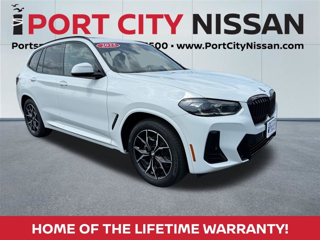 Used 2023 Alpine White BMW xDrive30i m-sport w/premium & hk audio image 1