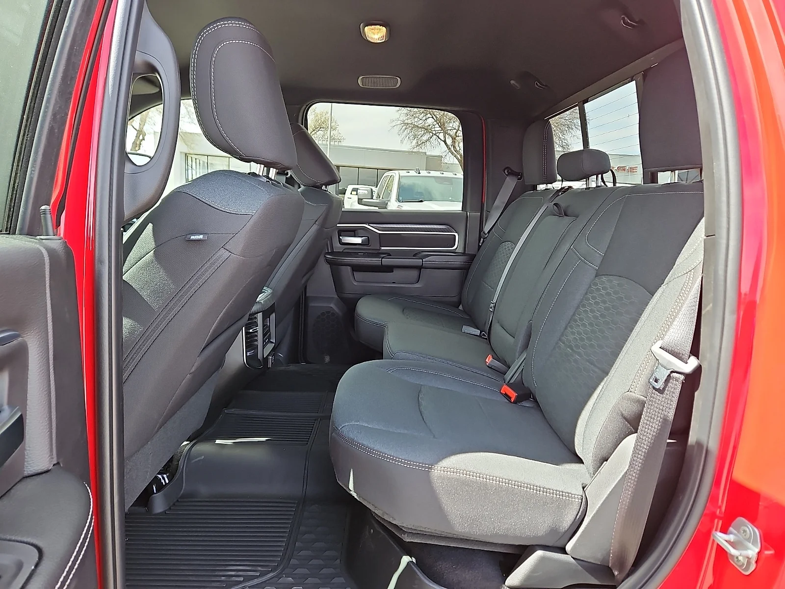 New 2026 Flame Red Ram LONE STAR CREW CAB 4X4 6