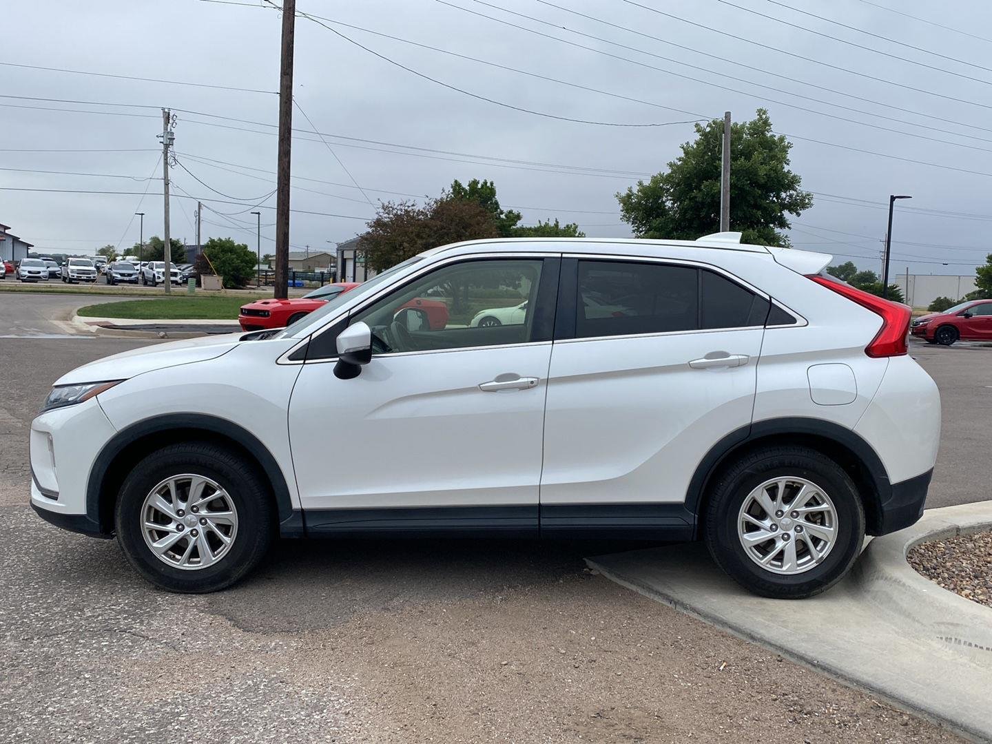 Used 2019 Mitsubishi Eclipse Cross ES with VIN JA4AS3AA7KZ037627 for sale in Garden City, KS
