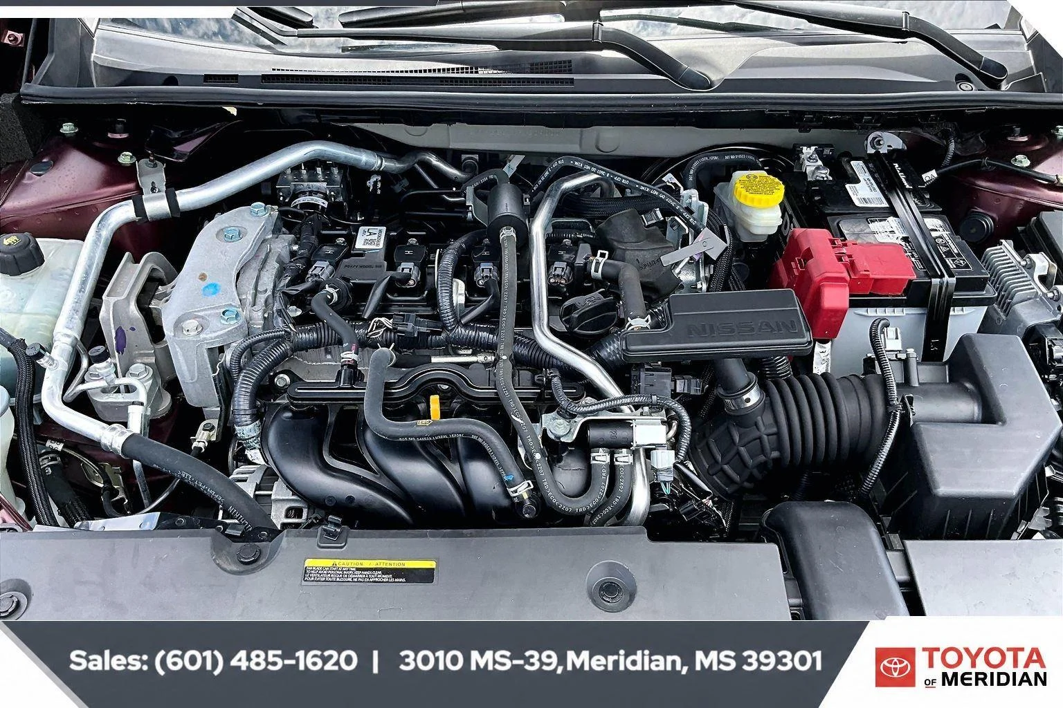 Used 2024 Rosewood Metallic Nissan SV image 8