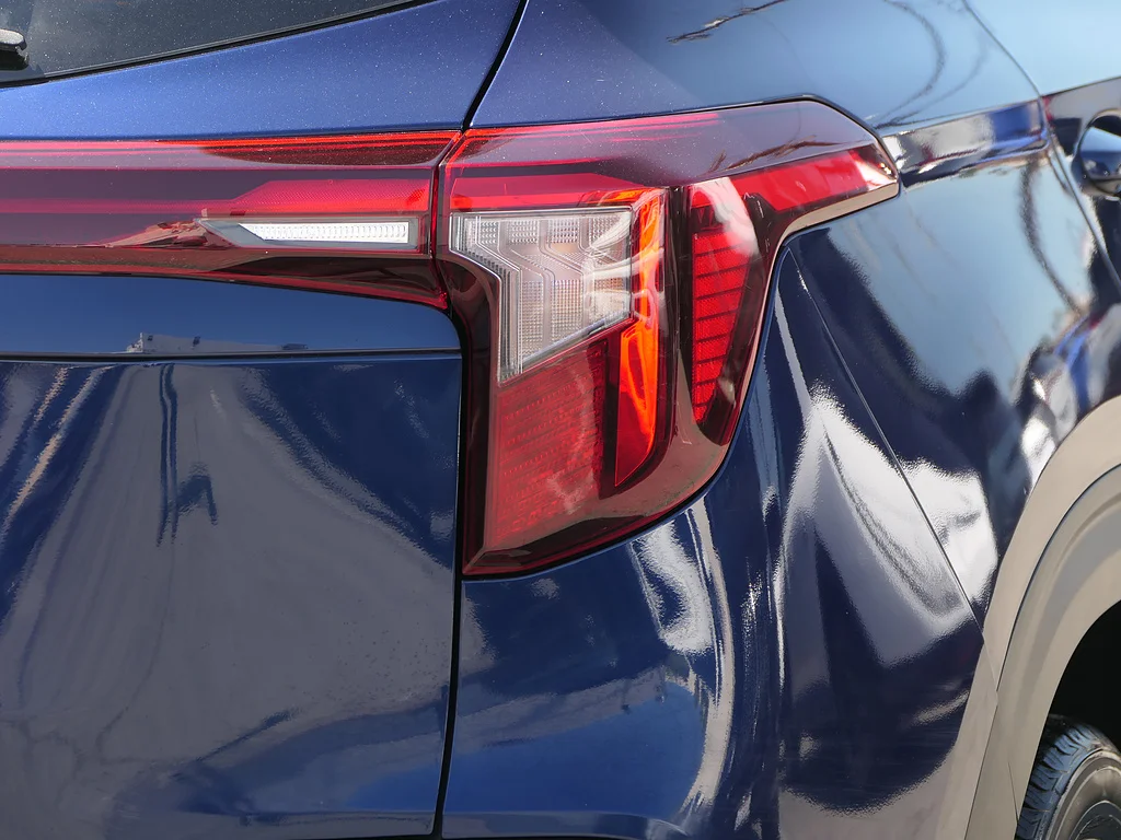 Used 2024 Dark Ocean Blue/Clear White Roof Kia S image 4