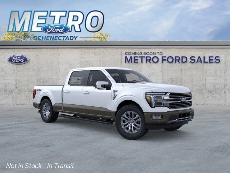 New 2026 Star White Metallic Tri-Coat Ford King Ranch image 1