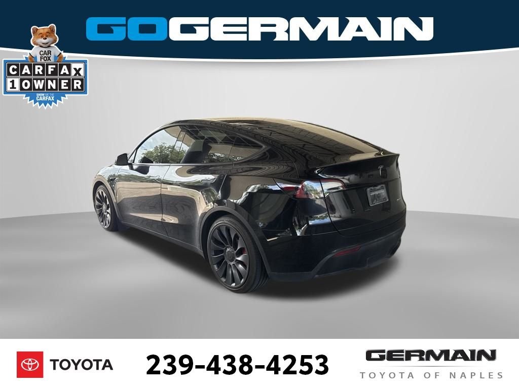 Used 2025 Black Tesla Performance image 4