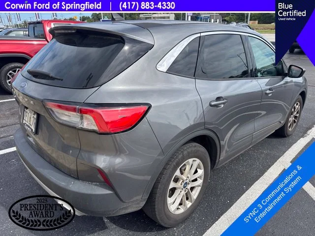 Certified Used 2022 Carbonized Gray Metallic Ford SE image 6