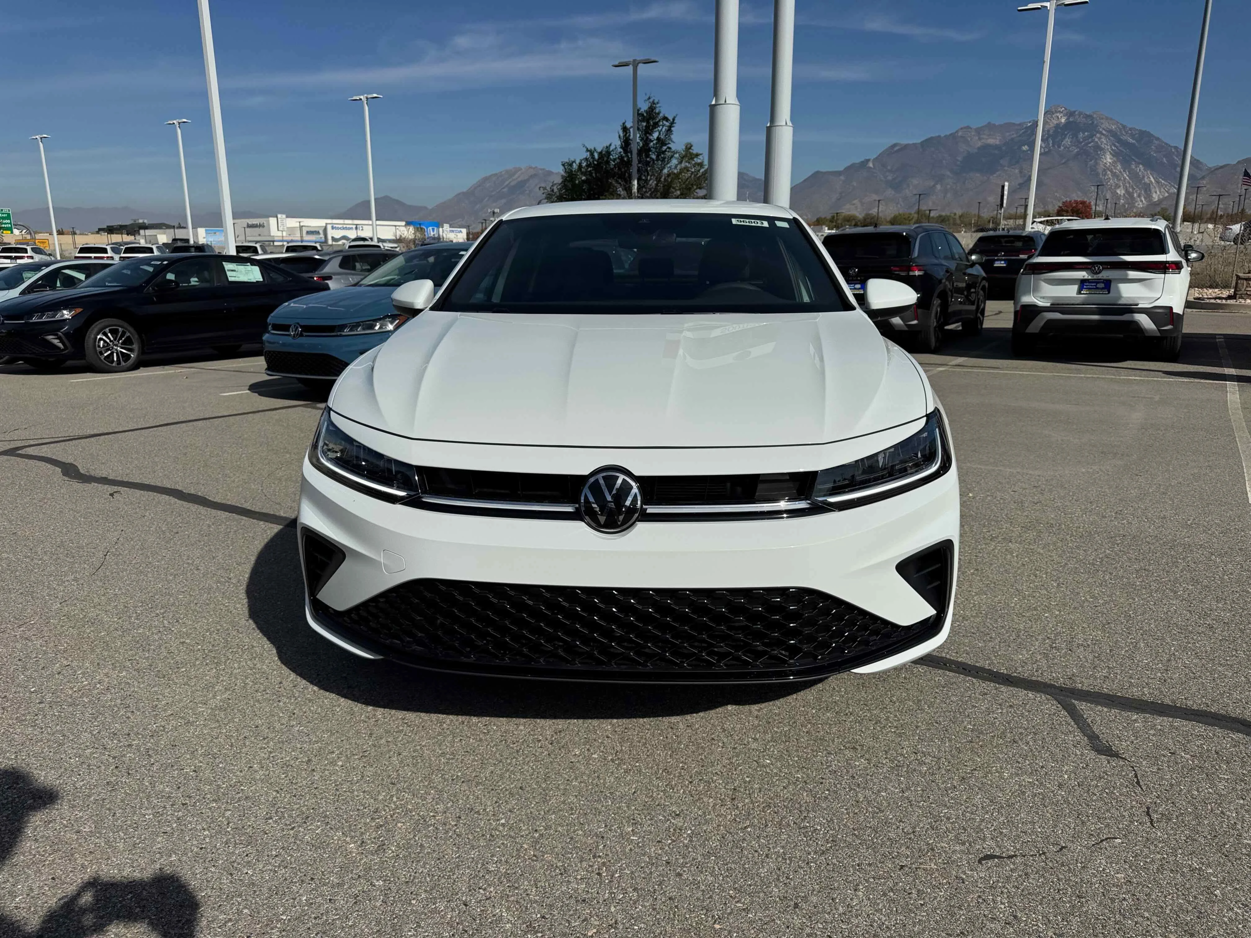 New 2026 Pure White Volkswagen Sport image 10