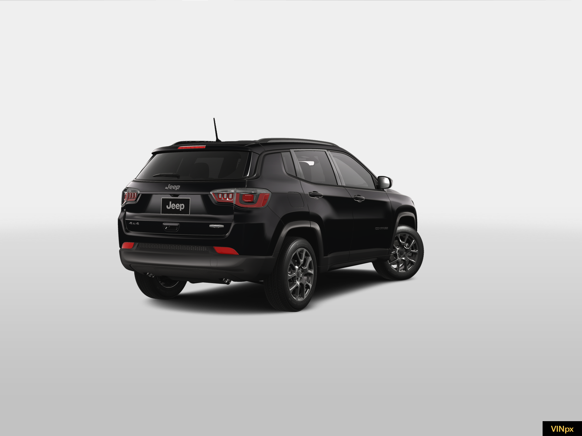 New 2026 Diamond Black Crystal Pearl-Coat Exterior Paint Jeep Latitude image 7