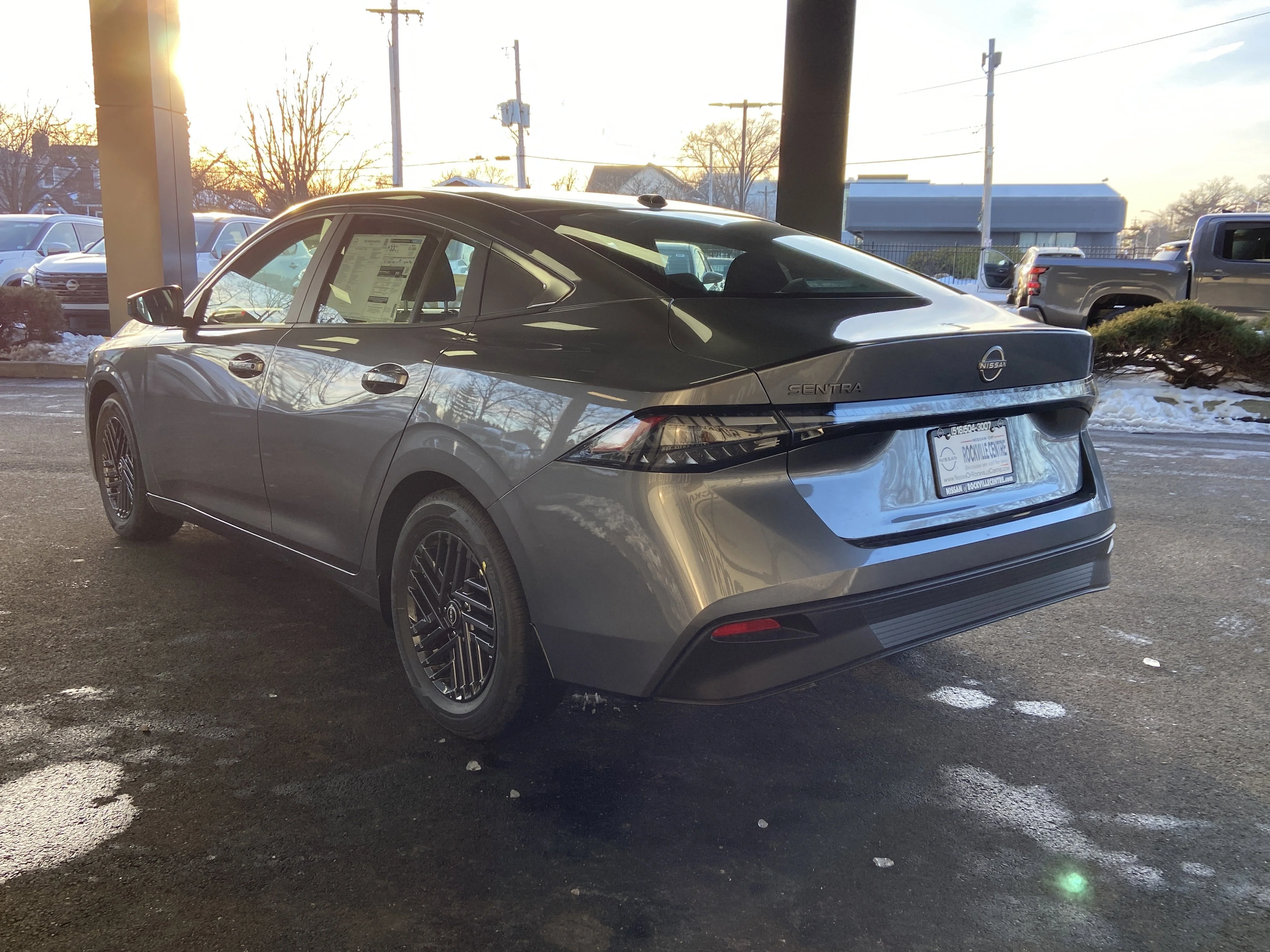 New 2026 Gun Metallic Nissan SV image 8