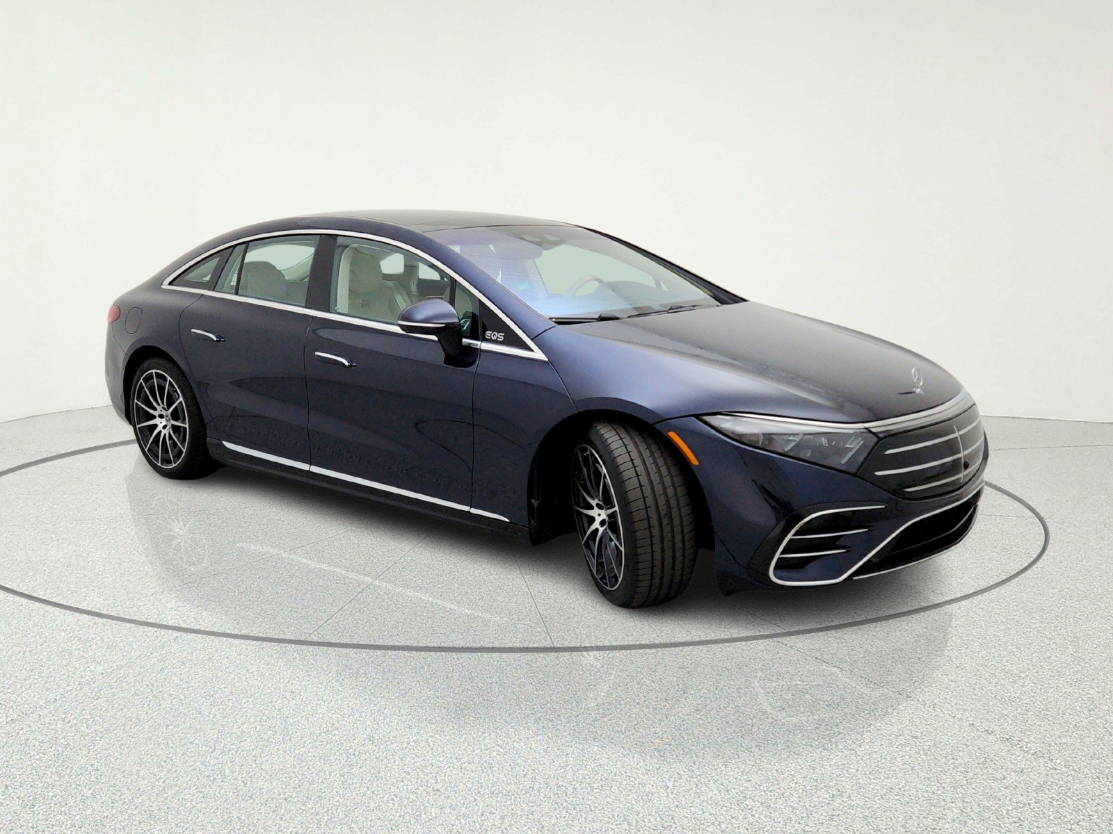 New 2026 Nautical Blue Metallic Mercedes-Benz EQS 450 4MATIC® Sedan image 5