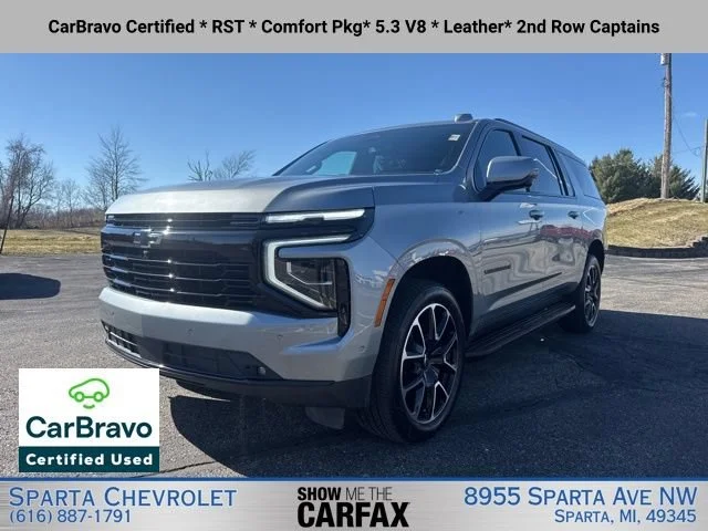 Certified Used 2025 Sterling Gray Metallic Chevrolet RST image 7