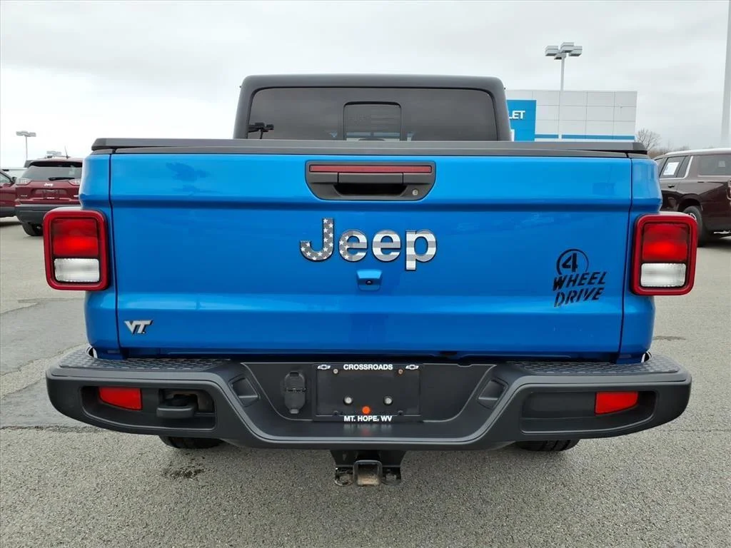 Used 2021 Hydro Blue Pearlcoat Jeep Willys Sport image 5