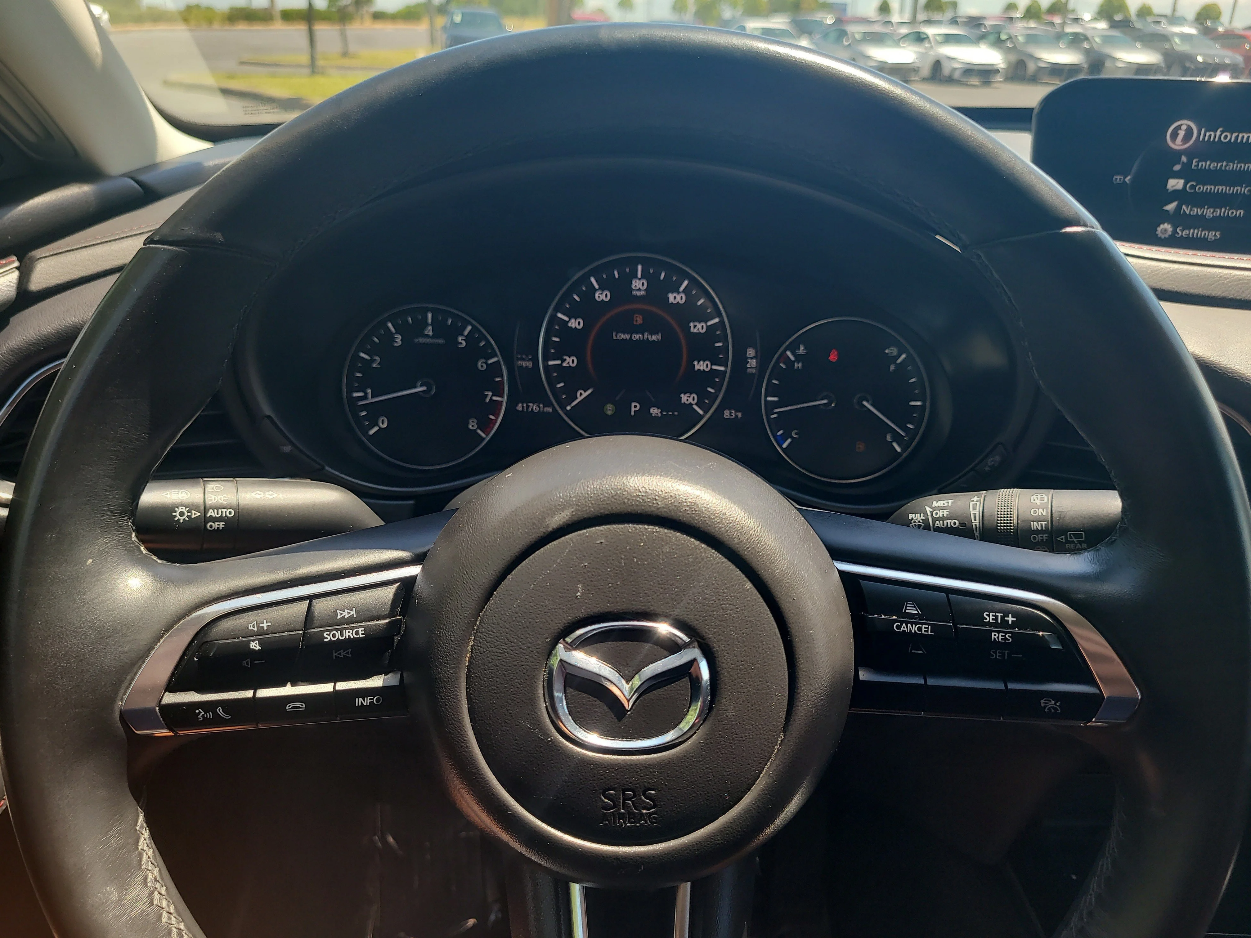 Used 2025 Polymetal Gray Metallic Mazda 2.5 S Carbon Edition image 29