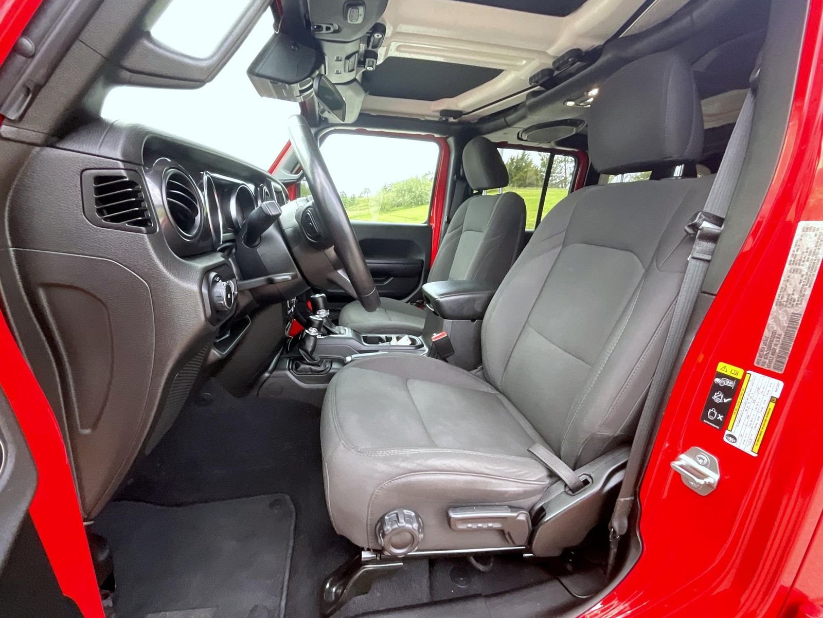 Used 2022 Red Jeep Unlimited Sport Altitude image 11
